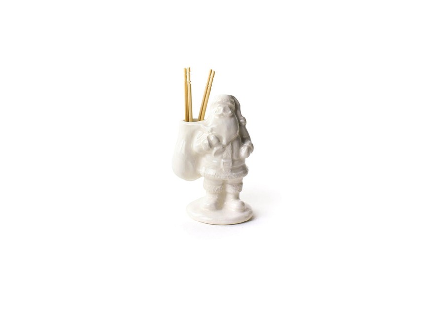 Shop All Serveware & Entertaining | Coton Colors by Laura Johnson Standing Santa Toothpick Holder