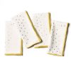 Shop All Serveware & Entertaining | Coton Colors by Laura Johnson Gold Star Napkin, Set Of 4