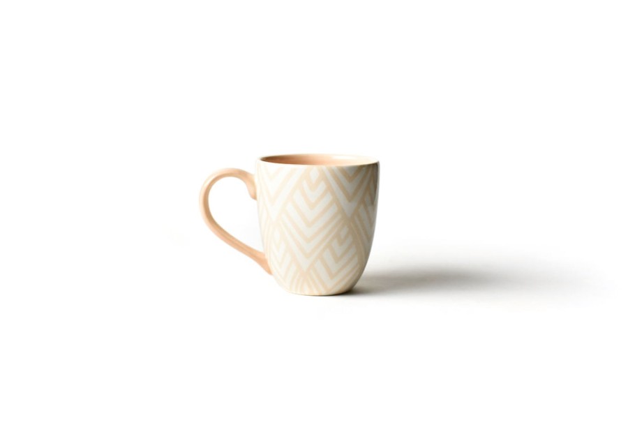 Sets | Coton Colors by Laura Johnson Blush Layered Diamond Mug, Set Of 4