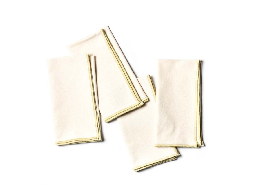 Shop All Serveware & Entertaining | Coton Colors by Laura Johnson Color Block Ecru Napkin, Set Of 4