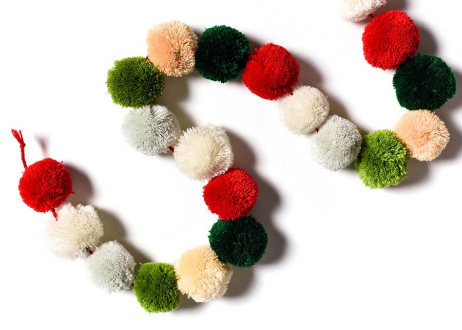 Seasonal Decor | Coton Colors by Laura Johnson Pom Pom Garland