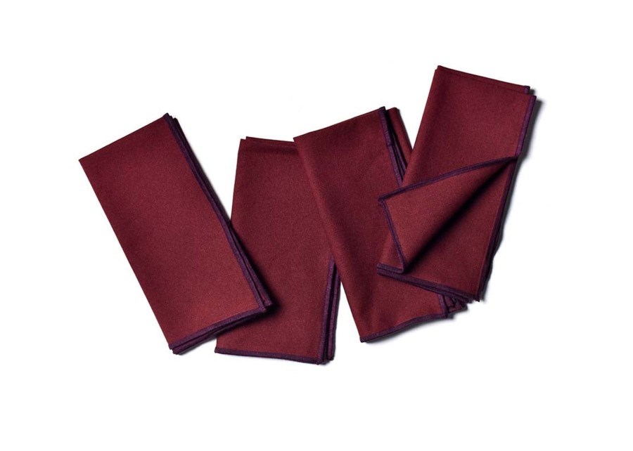 Shop All Serveware & Entertaining | Coton Colors by Laura Johnson Color Block Coquette Napkin, Set Of 4