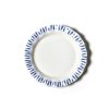 Shop All Dinnerware | Coton Colors by Laura Johnson Iris Blue Drop Ruffle Dinner Plate