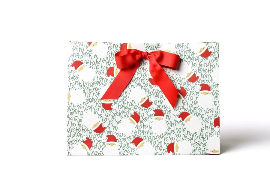 Books | Coton Colors by Laura Johnson Ho Ho Santa Large Gift Bag