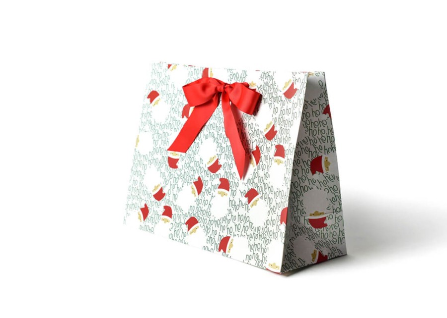 Books | Coton Colors by Laura Johnson Ho Ho Santa Large Gift Bag