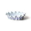 Cookware & Bakeware | Coton Colors by Laura Johnson Iris Blue Drop 9 Ruffle Pie Dish