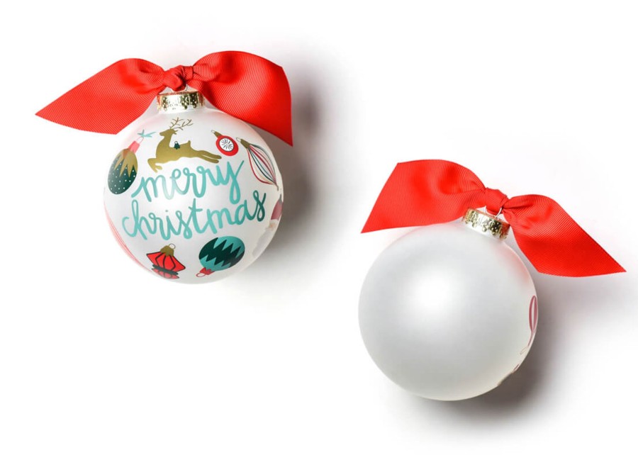 Holiday Ornaments | Coton Colors by Laura Johnson Vintage Ornaments Glass Ornament