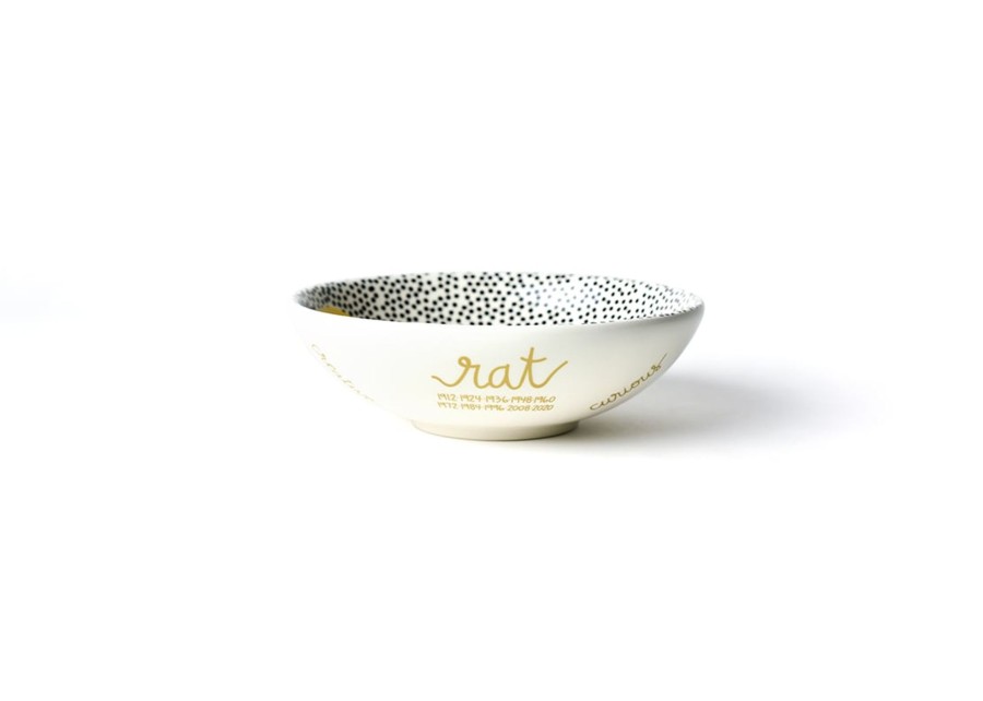 Bowls | Coton Colors by Laura Johnson Chinese Zodiac Rat Bowl