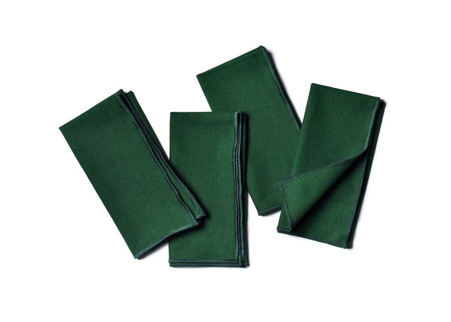 Shop All Serveware & Entertaining | Coton Colors by Laura Johnson Color Block Pine Napkin, Set Of 4