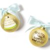 Wedding & Anniversary Ornaments | Coton Colors by Laura Johnson Wedding Cake Glass Ornament