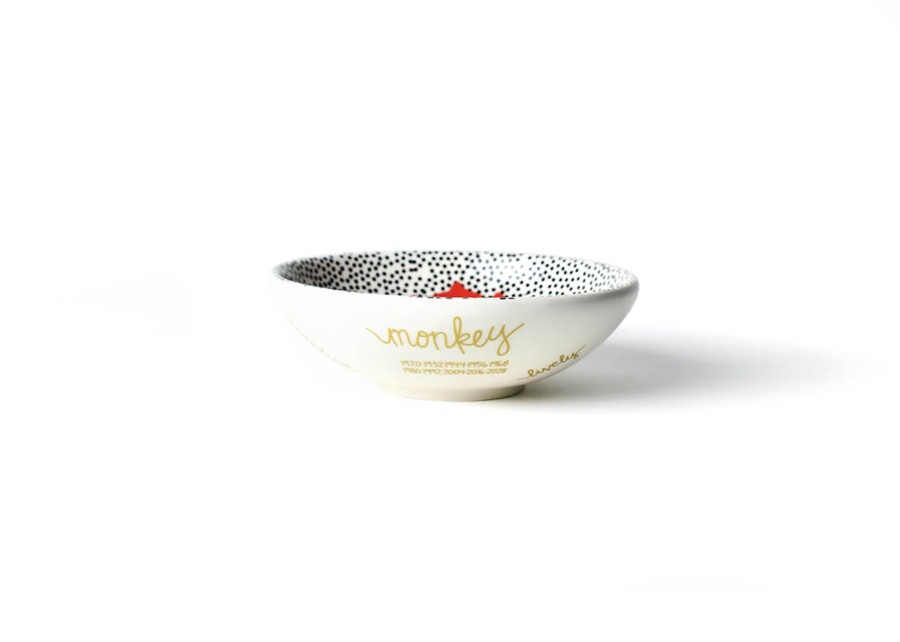 Shop All Dinnerware | Coton Colors by Laura Johnson Chinese Zodiac Monkey Bowl