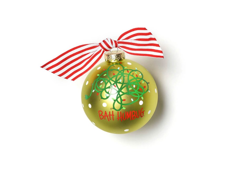 Holiday Ornaments | Coton Colors by Laura Johnson Tangled Christmas Lights Glass Ornament