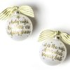 Religious Ornaments | Coton Colors by Laura Johnson Stars Are Brightly Shining Glass Ornament