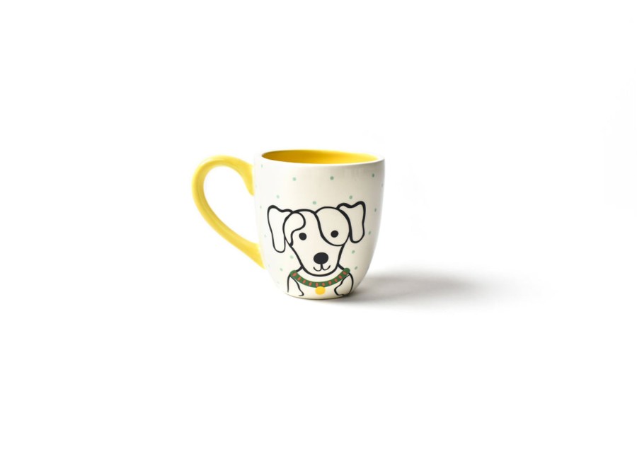 Pet | Coton Colors by Laura Johnson Pet Portrait Mug - Spotty