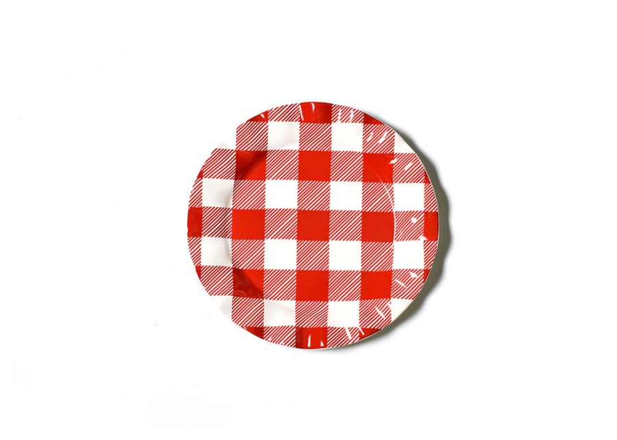 Shop All Dinnerware | Coton Colors by Laura Johnson Buffalo Ruffle Dinner Plate