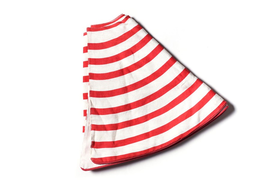 Seasonal Decor | Coton Colors by Laura Johnson Red Stripe Tree Skirt