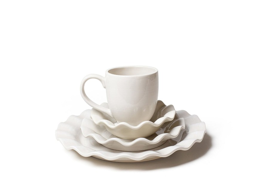 Shop All Dinnerware | Coton Colors by Laura Johnson Signature White 4 Piece Place Setting