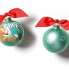 Babies & Children Ornaments | Coton Colors by Laura Johnson Dinosaur Glass Ornament