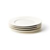 Shop All Dinnerware | Coton Colors by Laura Johnson Signature White Rimmed Dinner Plate, Set Of 4