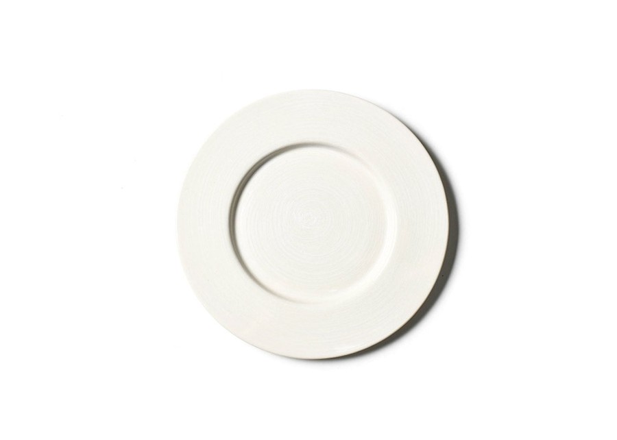 Shop All Dinnerware | Coton Colors by Laura Johnson Signature White Rimmed Dinner Plate, Set Of 4