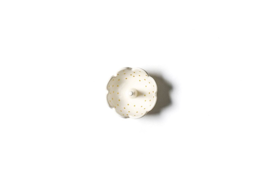 Shop All Celebrations | Coton Colors by Laura Johnson Gold Swiss Dot Scallop Ring Dish