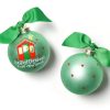 Shop All Celebrations | Coton Colors by Laura Johnson Our First Christmas In Our New Home Glass Ornament