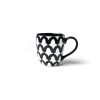 Sets | Coton Colors by Laura Johnson Black Arabesque Mug Set Of 4