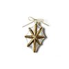 Religious Ornaments | Coton Colors by Laura Johnson O Holy Night Shaped Ornament - Gold Star