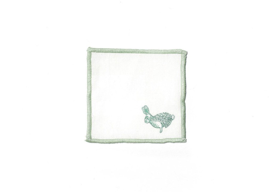 Cocktail Napkins | Coton Colors by Laura Johnson Speckled Rabbit Cocktail Napkins Set Of 4