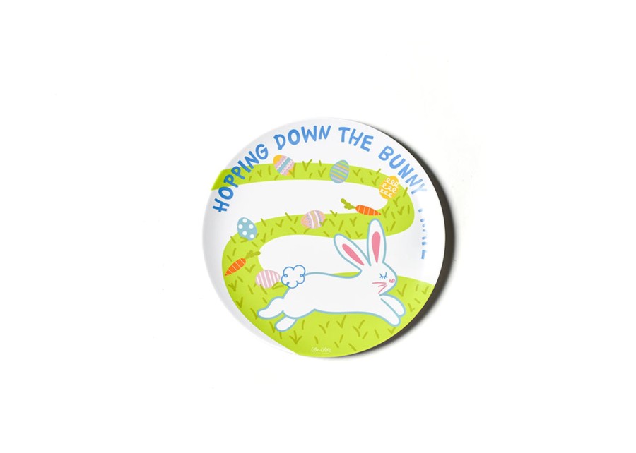 Babies & Children | Coton Colors by Laura Johnson Bunny Trail Melamine Dinner Plate