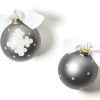 Religious Ornaments | Coton Colors by Laura Johnson Neutral Cross Glass Ornament