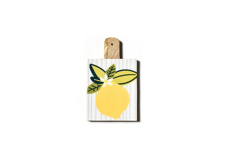 Serving Boards | Coton Colors by Laura Johnson Lemon Wood Small Rectangle Board