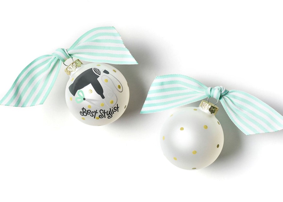 Commemorative Ornaments | Coton Colors by Laura Johnson Stylist Glass Ornament