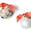 Family & Friends Ornaments | Coton Colors by Laura Johnson Best Friend Ever Glass Ornament