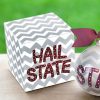 Collegiate Ornaments | Coton Colors by Laura Johnson Mississippi State Chevron Ornament