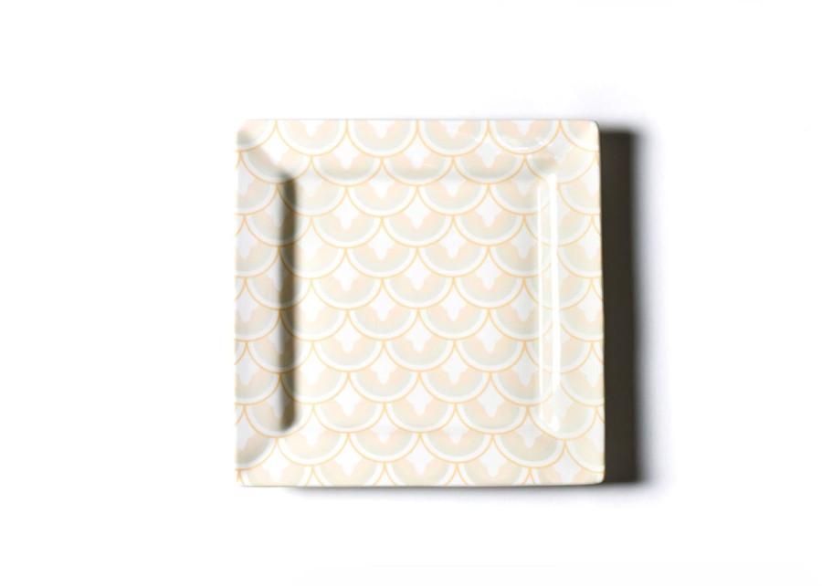 Shop All Serveware & Entertaining | Coton Colors by Laura Johnson Blush Layered Arabesque Square Platter