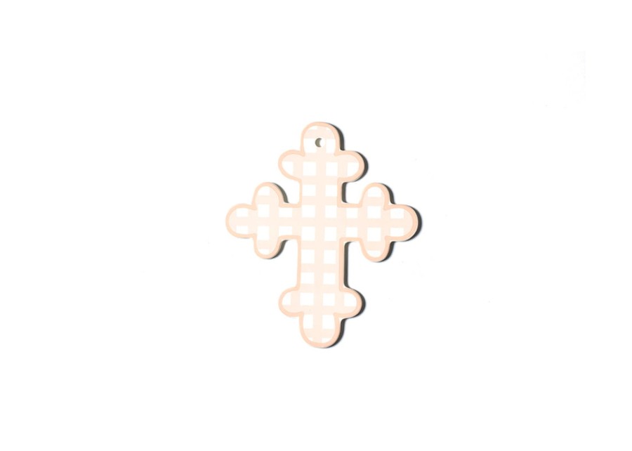 Babies & Children | Coton Colors by Laura Johnson Pink Gingham 10" Cross