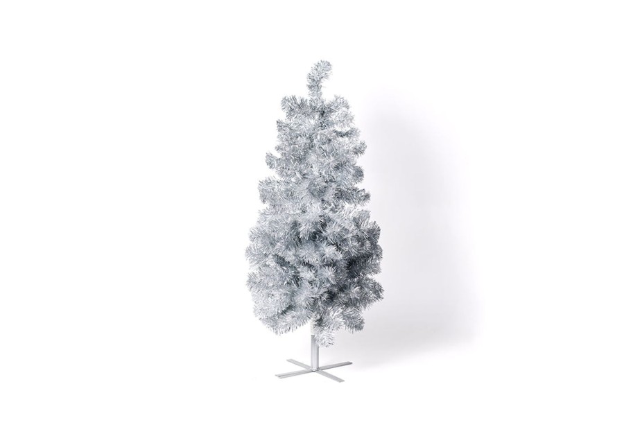 Seasonal Decor | Coton Colors by Laura Johnson 3-Foot Silver Tinsel Tree