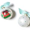 Holiday Ornaments | Coton Colors by Laura Johnson Away We Go Glass Ornament