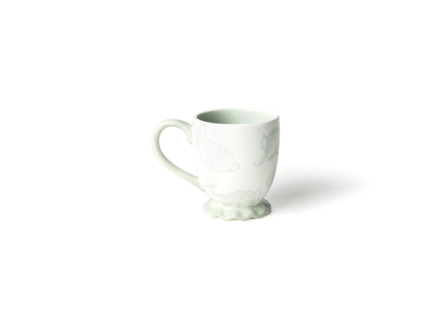 Mugs | Coton Colors by Laura Johnson Speckled Rabbit Ruffle Mug