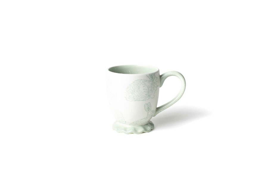 Mugs | Coton Colors by Laura Johnson Speckled Rabbit Ruffle Mug