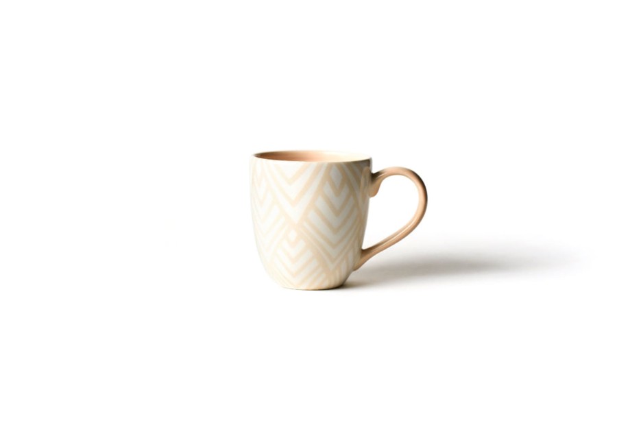 Mugs | Coton Colors by Laura Johnson Blush Layered Diamond Mug