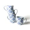 Sets | Coton Colors by Laura Johnson Iris Blue Sprout Mug, Set Of 4