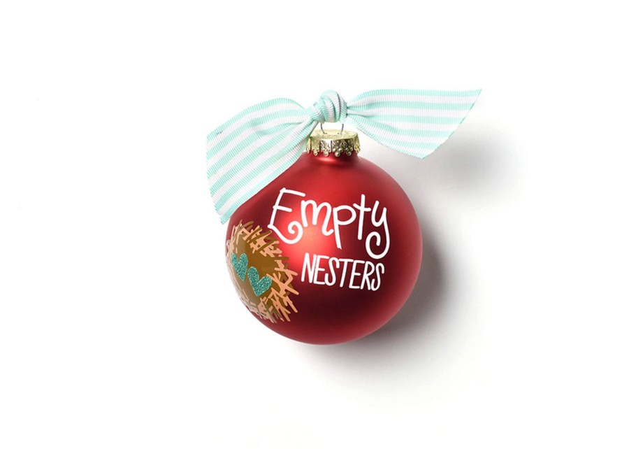 Commemorative Ornaments | Coton Colors by Laura Johnson Empty Nesters Glass Ornament