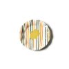 Shop All Dinnerware | Coton Colors by Laura Johnson Turkey Stripes Ruffle Plate