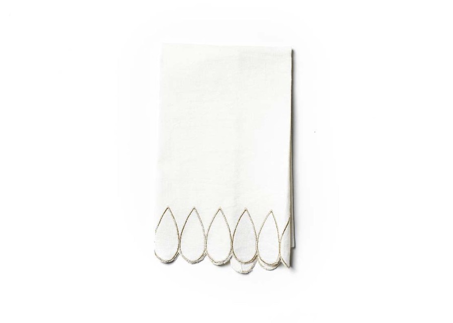 Shop All Home | Coton Colors by Laura Johnson Deco Gold Scallop Medium Hand Towel