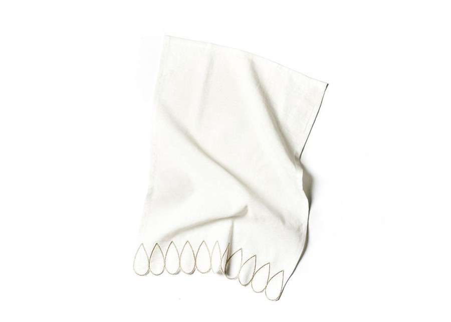 Shop All Home | Coton Colors by Laura Johnson Deco Gold Scallop Medium Hand Towel