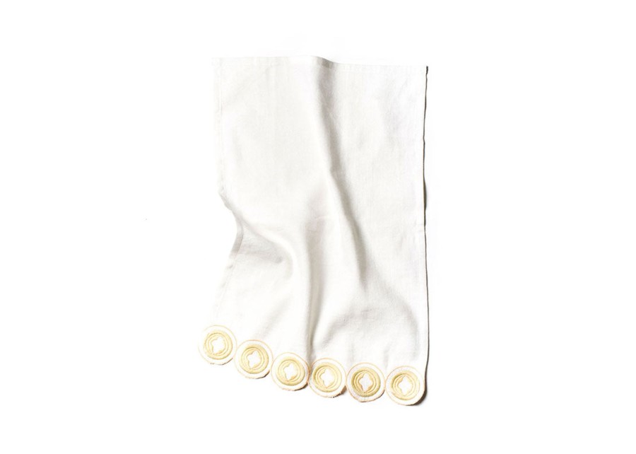 Shop All Home | Coton Colors by Laura Johnson Blush Arabesque Trim Medium Hand Towel