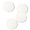 Table Linens | Coton Colors by Laura Johnson Ecru Color Block Round Placemat Set Of 4