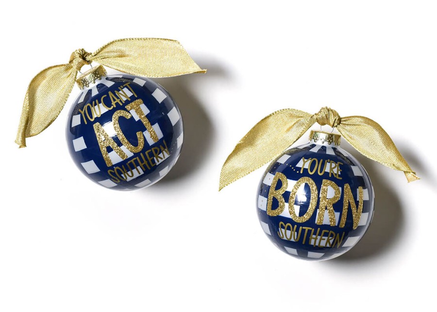 Commemorative Ornaments | Coton Colors by Laura Johnson Born Southern Glass Ornament